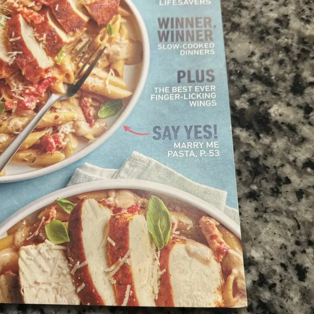 Taste of Home Magazine Simply Chicken 108 Money Saving Recipes Mary‎ Me Pasta